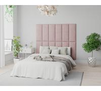Aspire EasyMount Wall Mounted Upholstered Panels, Pack of 4 Pink