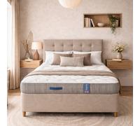 Aspire Ecorest Pocket Hybrid Mattress, Medium Comfort Pocket Spring Mattress With Eco Foam Support, Quilted Sleep Surface, 23Cm Depth