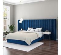Aspire Grandeur Headboard in Plush Navy Aspire Navy