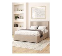 Grant Electric Adjustable Bed Upholstered in Eire Linen Fabric with Pocket Sprung Mattress UK Made Aspire Natural King