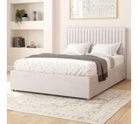 Aspire Grant Electric Adjustable Bed Upholstered With Pocket Sprung Mattress Uk Made, Plush Light Silver, Size Single