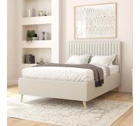 Aspire Grant Kingsize Ottoman Bed Frame - Ivory
