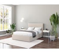 Aspire Grant Small Double Ottoman Bed Frame - Ivory
