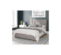 Hepburn Plush Velvet Ottoman Bed Frame