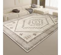 Aspire Homeware Rugs for Bedroom Living Room Large 200x290 cm - Traditional Area Rugs Cashmere Style Radiant Soft Short Pile Vintage Rug - Carpet for Dining Room Easy To Clean