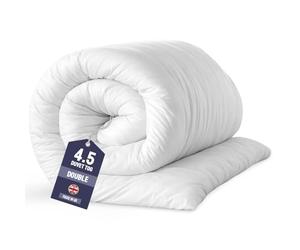 Aspire Homeware Summer Duvet Double 4.5 Tog Anti Allergy Cooler Duvets Light Weight Soft Premium Thin Quilt UK Made