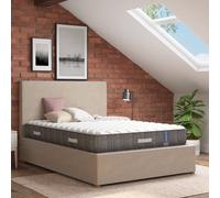 Aspire Medium Comfort Pocket+ Memory Hybrid Mattress In White White Single