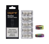 Aspire Nautilus Replacement Atomizer BVC Coils 1.8ohm for Aspire Nautilus Mini 2 2s K3 Atomiser Zelos 2 K3 Nautilus AIO Premium Starter Kit Pack of 5