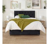 Aspire Olivier Ottoman Storage Bed Super King Grey