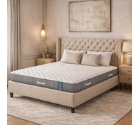 Aspire Orthoflex Pocket Hybrid Memory Foam Mattress, Medium Comfort Pocket Spring Mattress With 5 Handles, Eco Foam Support, 23Cm Depth