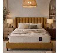 Aspire Prestige 7000 Pocket Cashmere Wool Dual Sided Mattress, Medium Firm Pocket Spring Mattress With Natural Fibre Comfort Layers