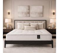 Aspire Signature 5000 Pocket Cashmere Wool Dual Sided Mattress, Medium Comfort Pocket Spring Mattress With Natural Fibre Layers