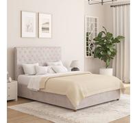Aspire Taylor Kingsize Velvet End Lift Ottoman Bed - Silver