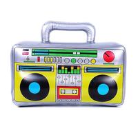 ASPIRE UK Inflatable Boom Box Giant Party Prop Fun Decoration for Events Parties Photos Celebrations Lightweight & Portable