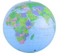 ASPIRE UK Inflatable Global World Globe Educational World Map for Kids and Adults Ideal for Learning Classroom Activities and Home Decoration
