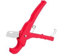 ASPIRE UK Pipe Cutter 3-42mm Red | Heavy Duty PVC, Rubber, PEX & Plastic Cutter with Sharp Blade | One-Handed Comfort & Control | Ideal for DIY Plumbing, Trade Work, Garden Irrigation & Home Repairs