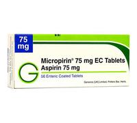 Aspirin Enteric Coated 75mg (56)