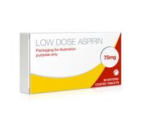Aspirin Enteric Coated 75mg 56 Tablets 56 Tablet