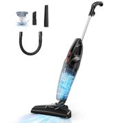 Aspiron 6-in-1 Corded Stick Vacuum Cleaner, 20KPa Handheld Carpet Cleaner with 1L Capacity, 10M Cable, 600 W Handheld Vacuum Cleaner for Sofas, Carpet, Tiles