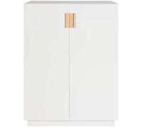 Asplund - Frame 80 High Cabinet, White - White