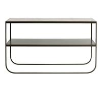 Asplund - Tati Console 120 Side Table, Char Grey / Jura Limestone - Char