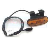 ASPOCK UNIPOINT 1 Led Amber Side Marker Light 24v HGV Lorry Truck Trailer