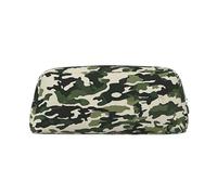 ASPOIJHN Cold Tree Camouflage Versatile Leather Pencil Case Stylish Storage Pouch for School Office Stationery Cosmetic Bag Coins Organizer