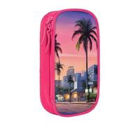 ASPOIJHN (The Old Hollywood) Large Capacity Double Layer Pencil Case Pen Pouch School Supplies for Girls Boys Teens Elementary Middle