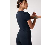 ASQ Rib Short Sleeve Feel Good Tee Asquith London Navy L