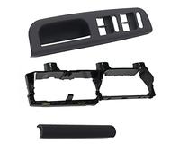ASQOQJ Door Armrest 3Pcs Color for VW for Passat B5 Interior Door Handle Lifter Switch Bracket Base Caps 3U1 867 179 3B1 171 E 3B0
