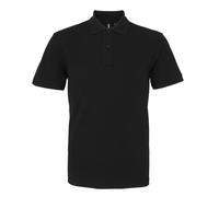 Asquith & Fox AQ010 Men's Performance Polo Shirt Black Classic Fit M / L