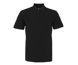 Asquith & Fox AQ010 Men's Performance Polo Shirt Black Classic Fit M / L