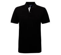 Asquith & Fox AQ012 Mens Classic Fit Contrast Polo Shirt