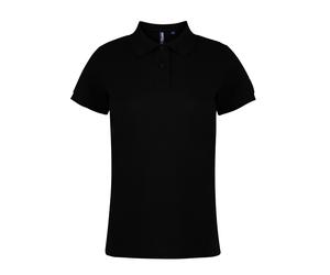 Asquith & Fox AQ020 Women's Performance Polo Shirt Black Classic Fit XL Size