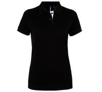 Asquith & Fox AQ022 Ladies Contrast Polo Shirt