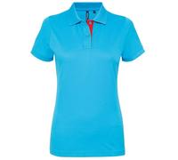 Asquith & Fox AQ022 Ladies Contrast Polo Shirt