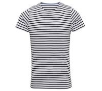 Asquith & Fox AQ072 Mens Mariniere Coastal Short Sleeve T-Shirt