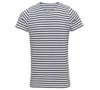 Asquith & Fox AQ072 Mens Mariniere Coastal Short Sleeve T-Shirt