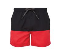 Asquith & Fox Block colour swim shorts - Panelled, Tie waist
