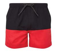 Asquith & Fox Block Colour Swim Shorts with Panel Detail and Tie Waist