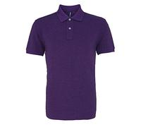 Asquith & Fox Men's Polo Shirt, Purple (Purple Heather 000), Medium (Size:Medium)