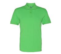 Asquith & Fox Men's Asquith and Fox Men's Polo Short Sleeve Polo Shirt, Green (Lime 000), Medium (Manufacturer Size:Medium)