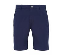 Asquith & Fox Mens Casual Chino Shorts (Navy) - Size Medium