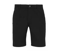 Asquith & Fox Men's Chino Shorts, Black (Black 000), W32 (Size:Small)
