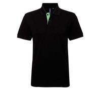 Asquith & Fox Men's Classic Fit Contrast Polo