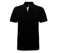 Asquith & Fox Men's classic fit contrast polo - Mens, Oeko-Tex