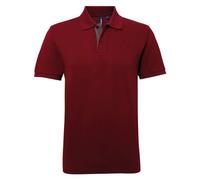 Asquith & Fox Men's Classic Fit Contrast Polo Shirt Short Sleeve Cotton