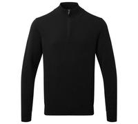 Asquith & Fox Men's Cotton Blend ¼ Zip Sweater Modern Layering Size S to 3XL