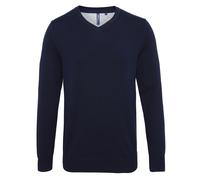 Asquith & Fox Men's cotton blend v-neck sweater - Popular v-neck style