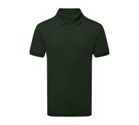 Asquith & Fox Asquith & Fox Mens Glacier Tech Polo Shirt - S, Bottle Green